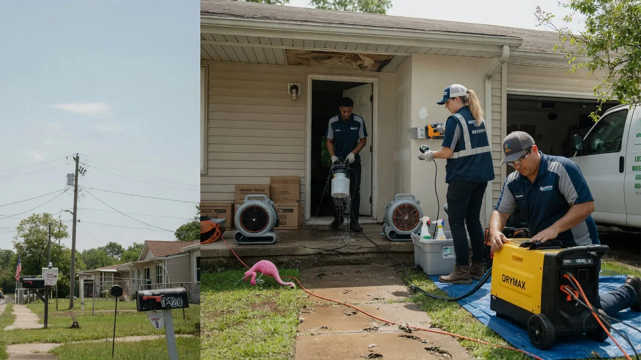 Storm Damage Water Removal in Unionville, IN near me